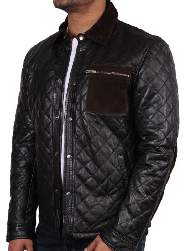 Men Leather Fashion Jacket