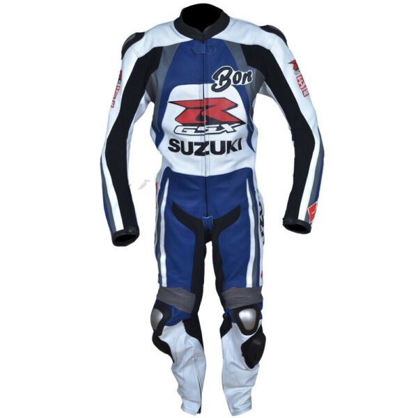 Suzuki Men Motorbike Leather Suit