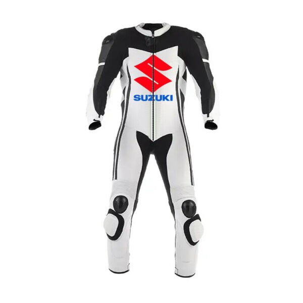 Suzuki Men Motorbike Leather Suit