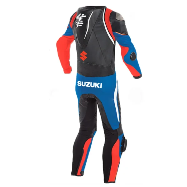Suzuki Men Motorbike Leather Suit