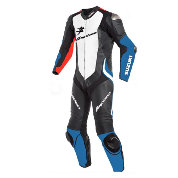 Suzuki Men Motorbike Leather Suit
