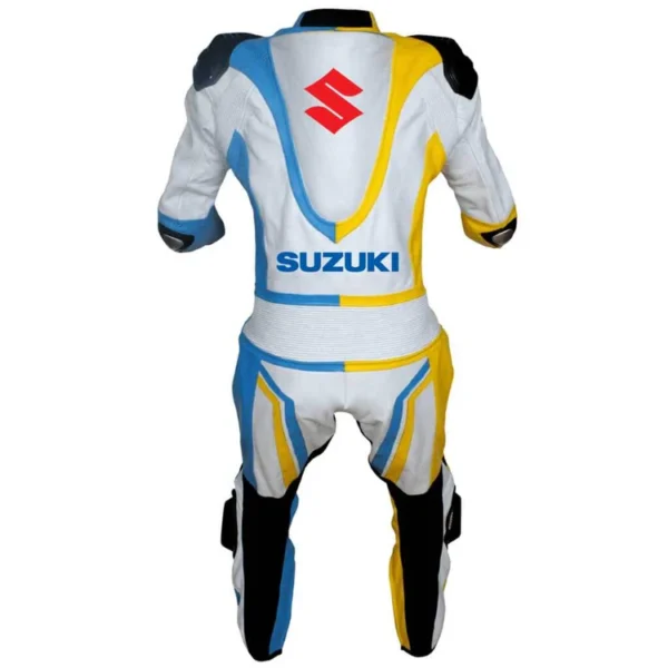 Suzuki Men Motorbike Leather Suit