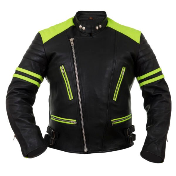 Men Motorbike Leather Jacket