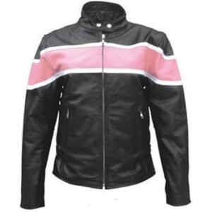 Women Motorbike Leather Jacket