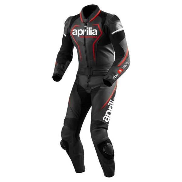 Aprilia Men Motorbike Leather Suit