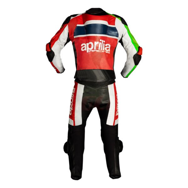 Aprilia Men Motorbike Leather Suit
