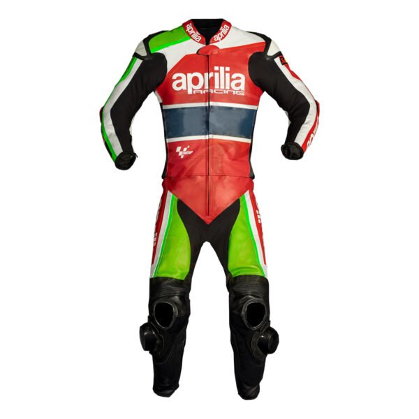 Aprilia Men Motorbike Leather Suit