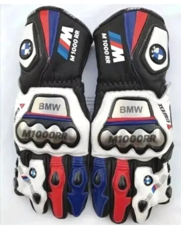 MV Agusta Men Motorbike Leather Gloves