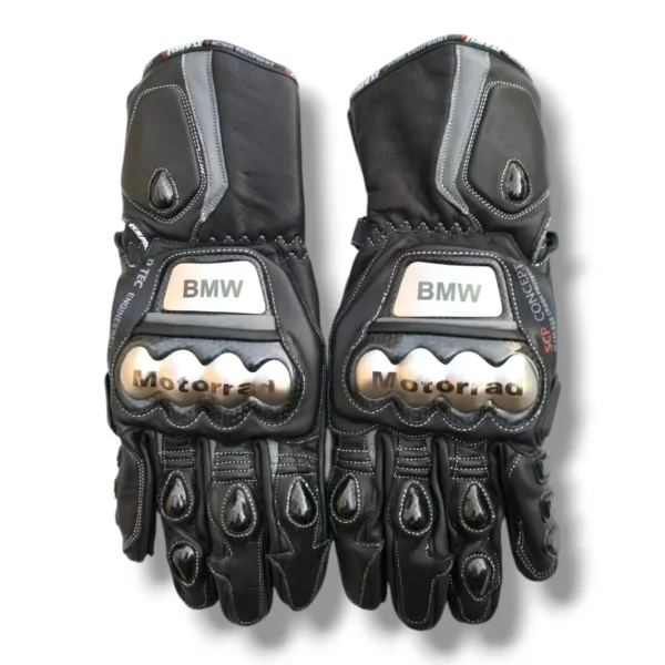 BMW Men Motorbike Leather Gloves