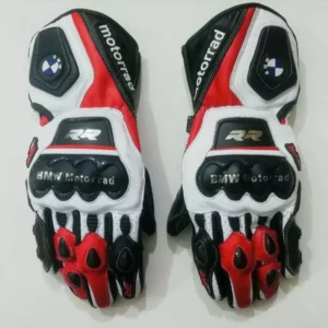 BMW Men Motorbike Leather Gloves