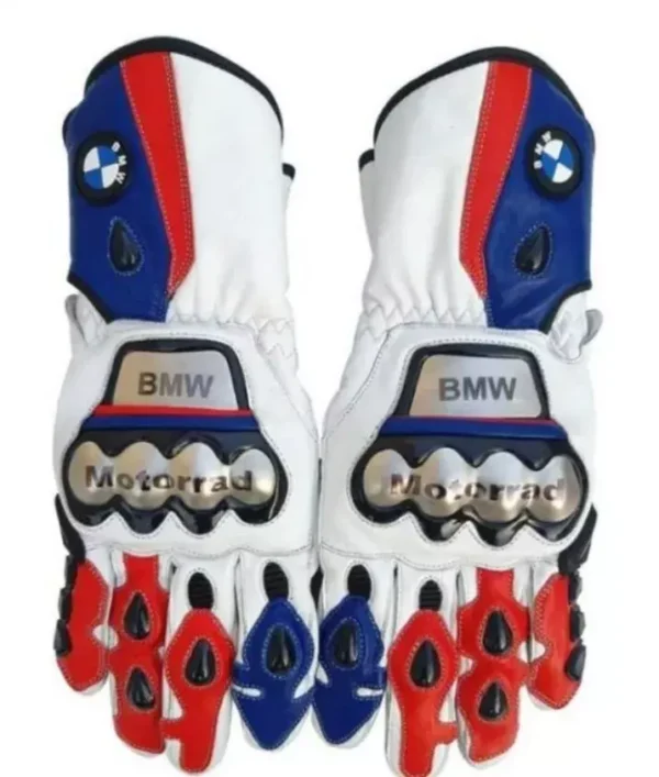 BMW Men Motorbike Leather Gloves