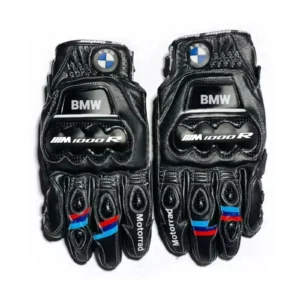 BMW Men Motorbike Leather Gloves