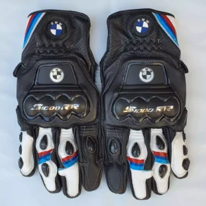 BMW Men Motorbike Leather Gloves