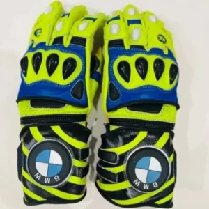 BMW Men Motorbike Leather Gloves
