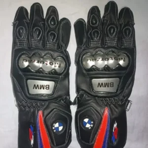 BMW Men Motorbike Leather Gloves