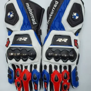 BMW Men Motorbike Leather Gloves
