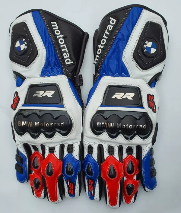 BMW Men Motorbike Leather Gloves