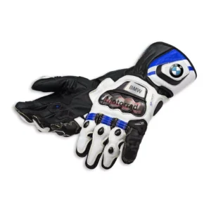 BMW Men Motorbike Leather Gloves