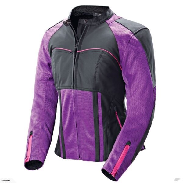 Women Motorbike Leather Jacket