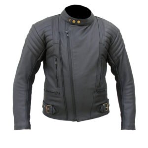 Men Motorbike Leather Jacket