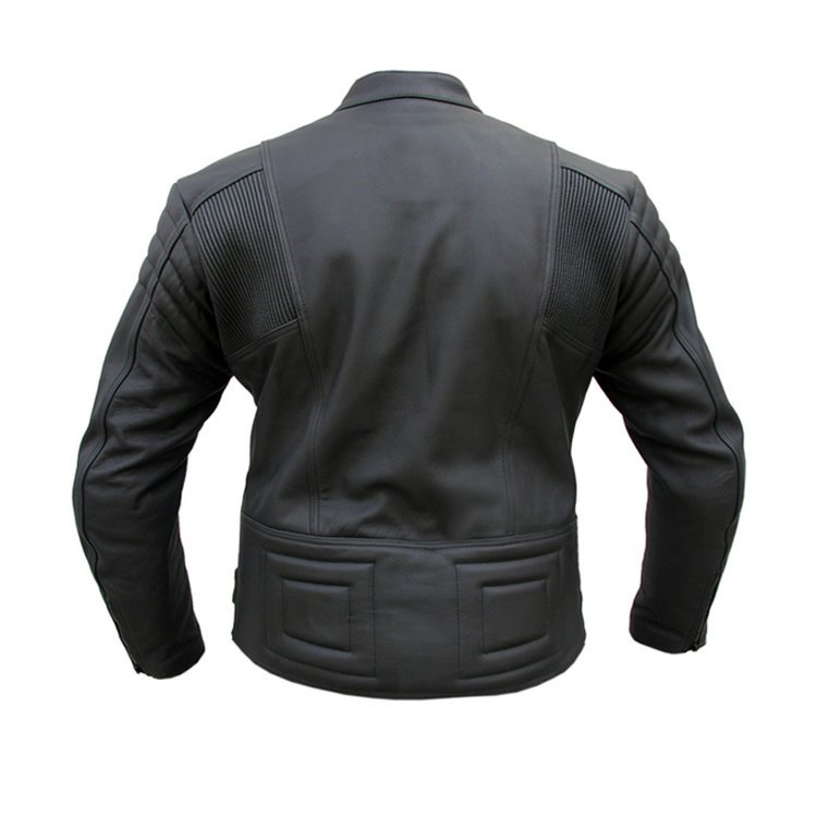 Men Motorbike Leather Jacket