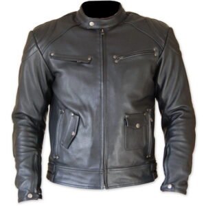 Men Motorbike Leather Jacket