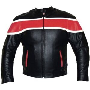 Men Motorbike Leather Jacket