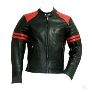 Men Motorbike Leather Jacket