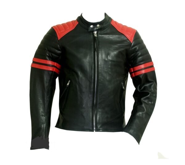 Men Motorbike Leather Jacket
