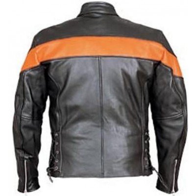 Men Motorbike Leather Jacket