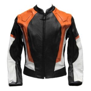 Men Motorbike Leather Jacket
