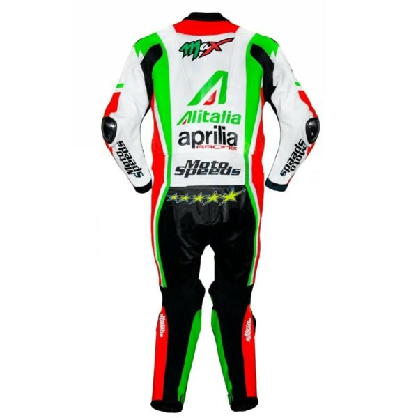 Aprilia Men Motorbike Leather Suit