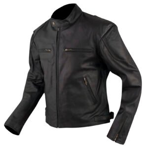 Men Motorbike Leather Jacket