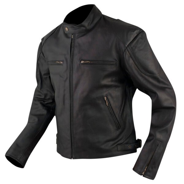 Men Motorbike Leather Jacket