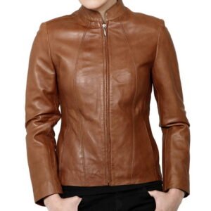 Women Leather Fashion Jacket