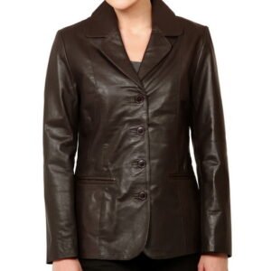Women Leather Fashion Jacket