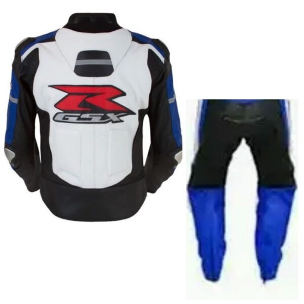 Suzuki Men Motorbike Leather Suit