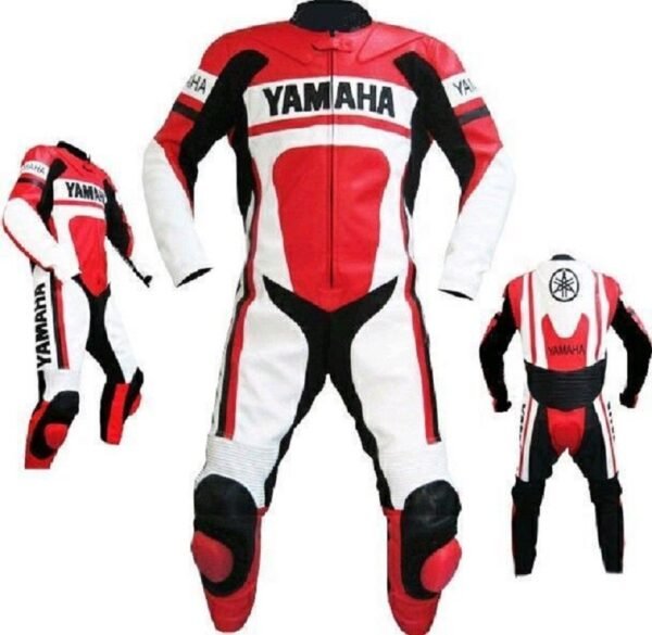Yamaha Men Motorbike Leather Suit