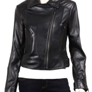 women leather fashion jacket
