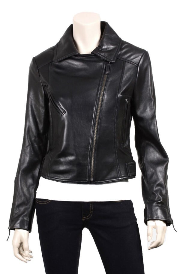 women leather fashion jacket
