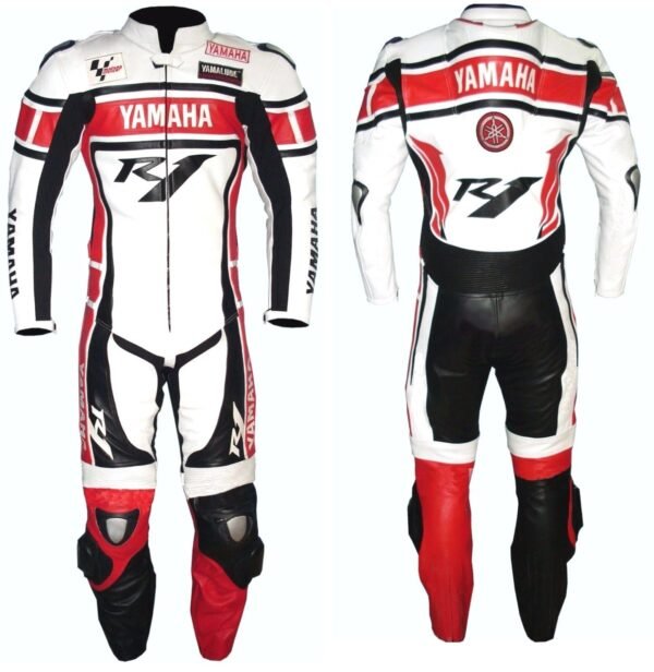 Yamaha Men Motorbike Leather Suit