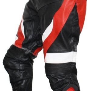 Men Motorbike Leather Trouser