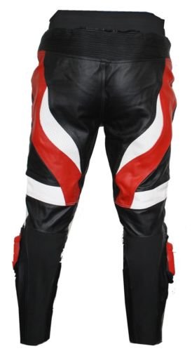 Men Motorbike Leather Trouser