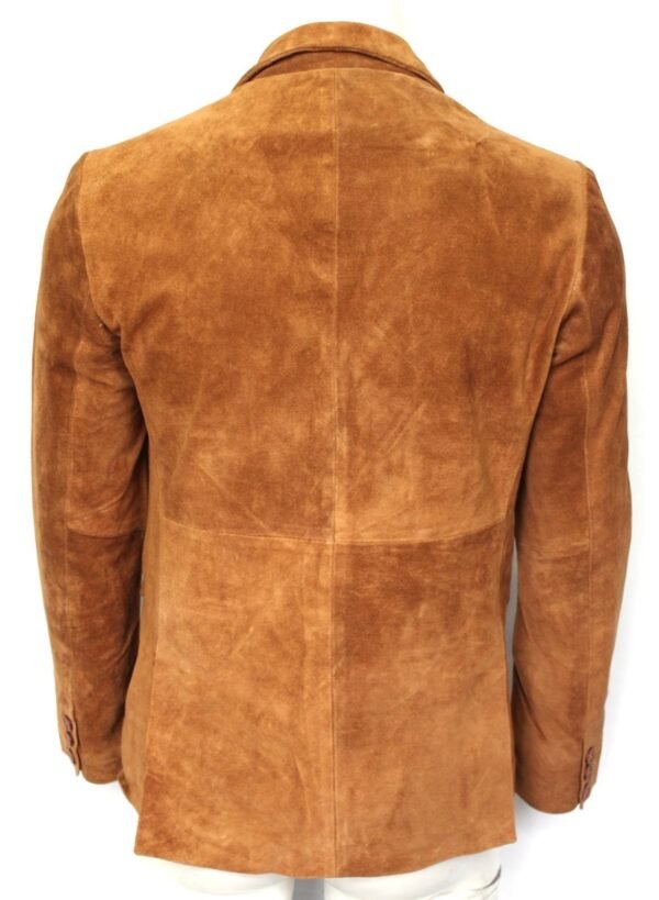 Men Western Leather Jacket Wear Fringes Native American Cowboy Coat