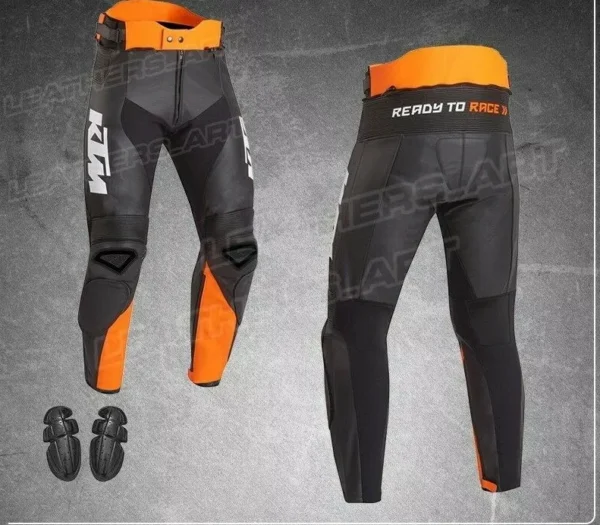 Men Motorbike Leather Pant